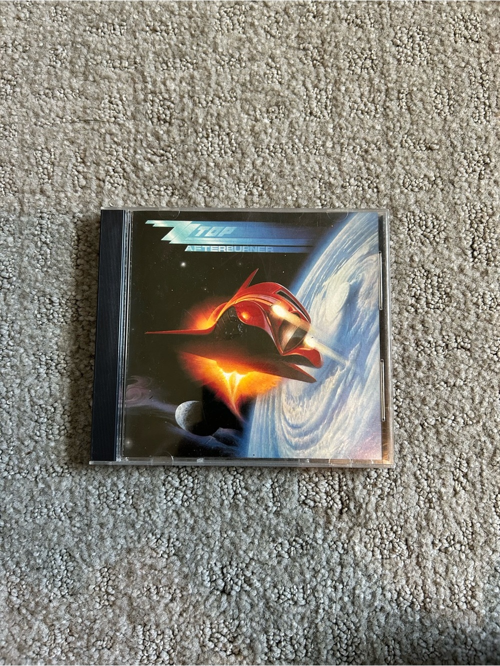 ZZ Top – Afterburner CD 1985
- Red and Black Space Art Cover